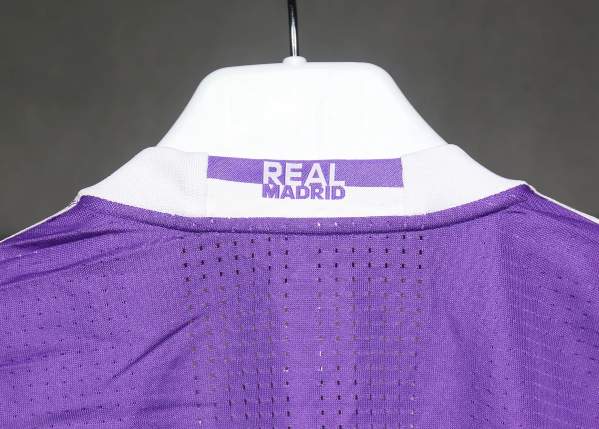 16-17 Real Madrid Away Retro Kit Vintage Player Version Long Sleeve Shirt AAAAJersey Dropship Y 4