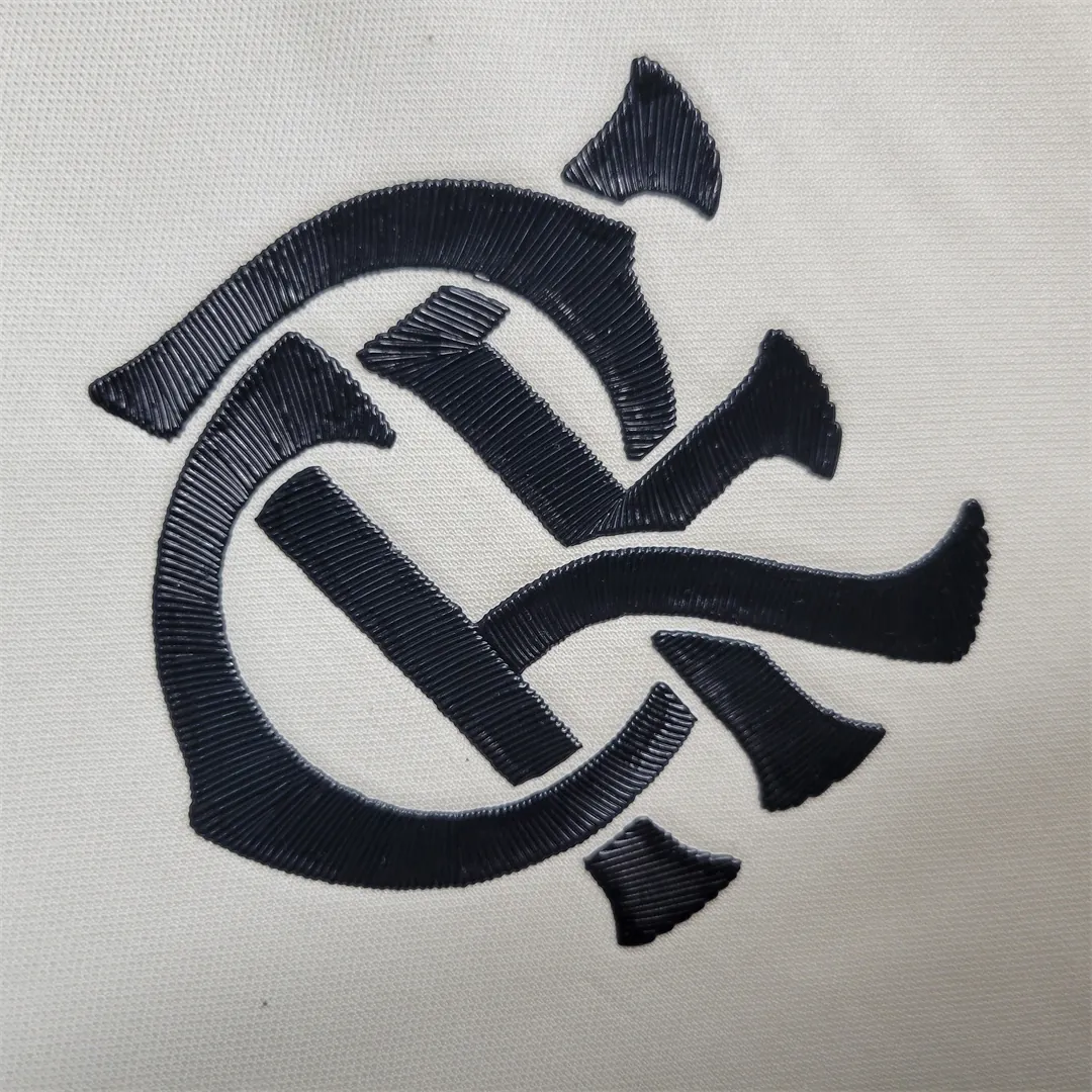 23-24 Flamengo training suit off-white 3