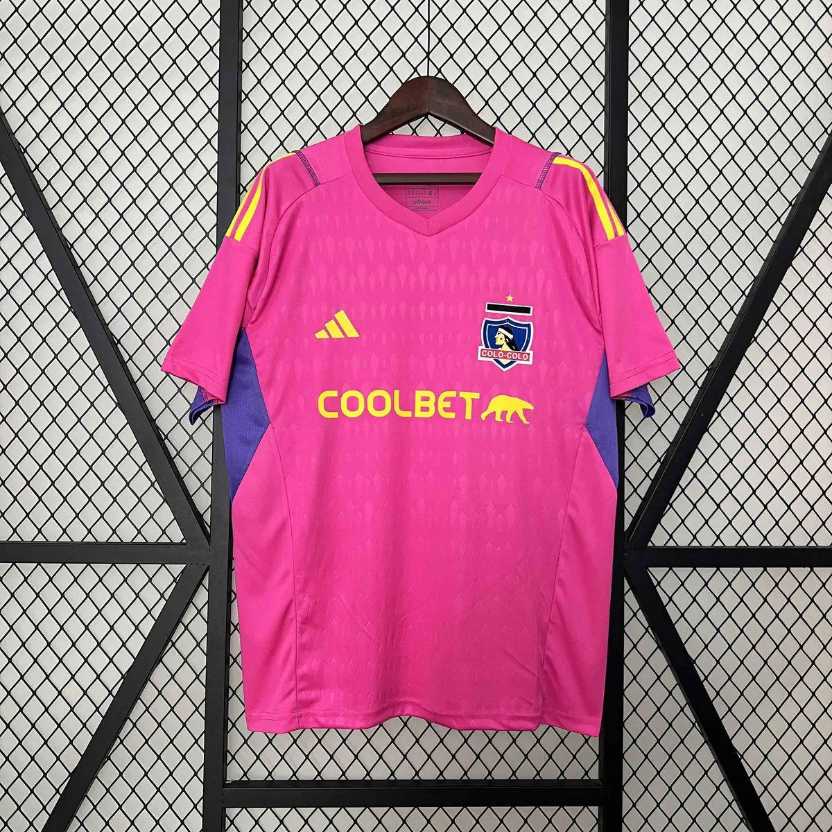 24-25 Colo Colo Goalkeeper Pink Shirt Football Replicas Yupoo 6