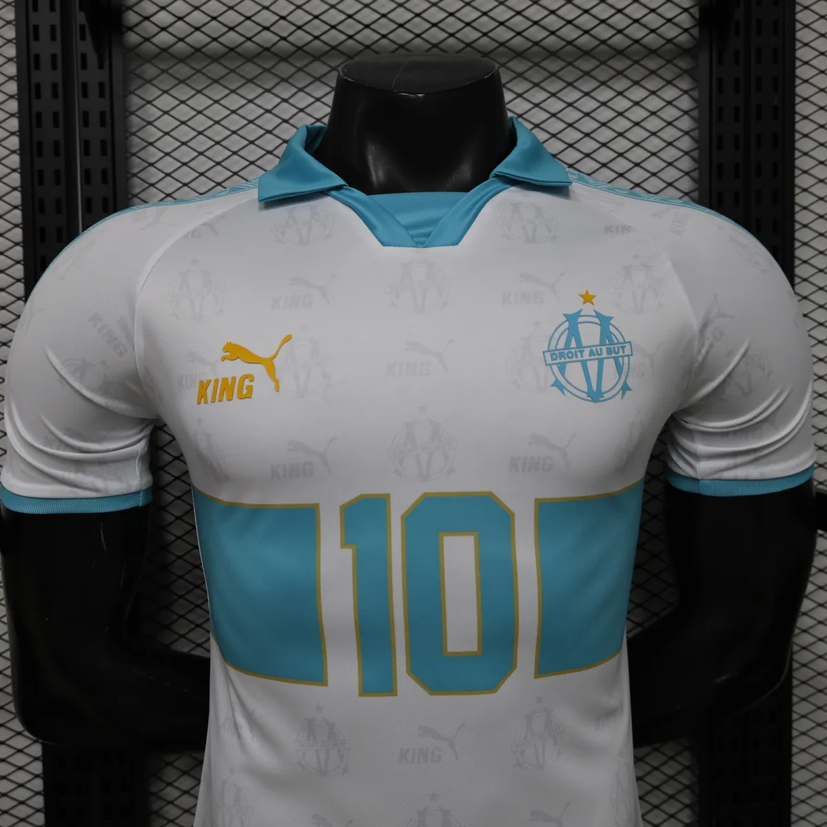 26-27 Marseille Mens Retro Special Edition Soccer Shirt été Kit AAAAJersey Supply Yupoo6 3