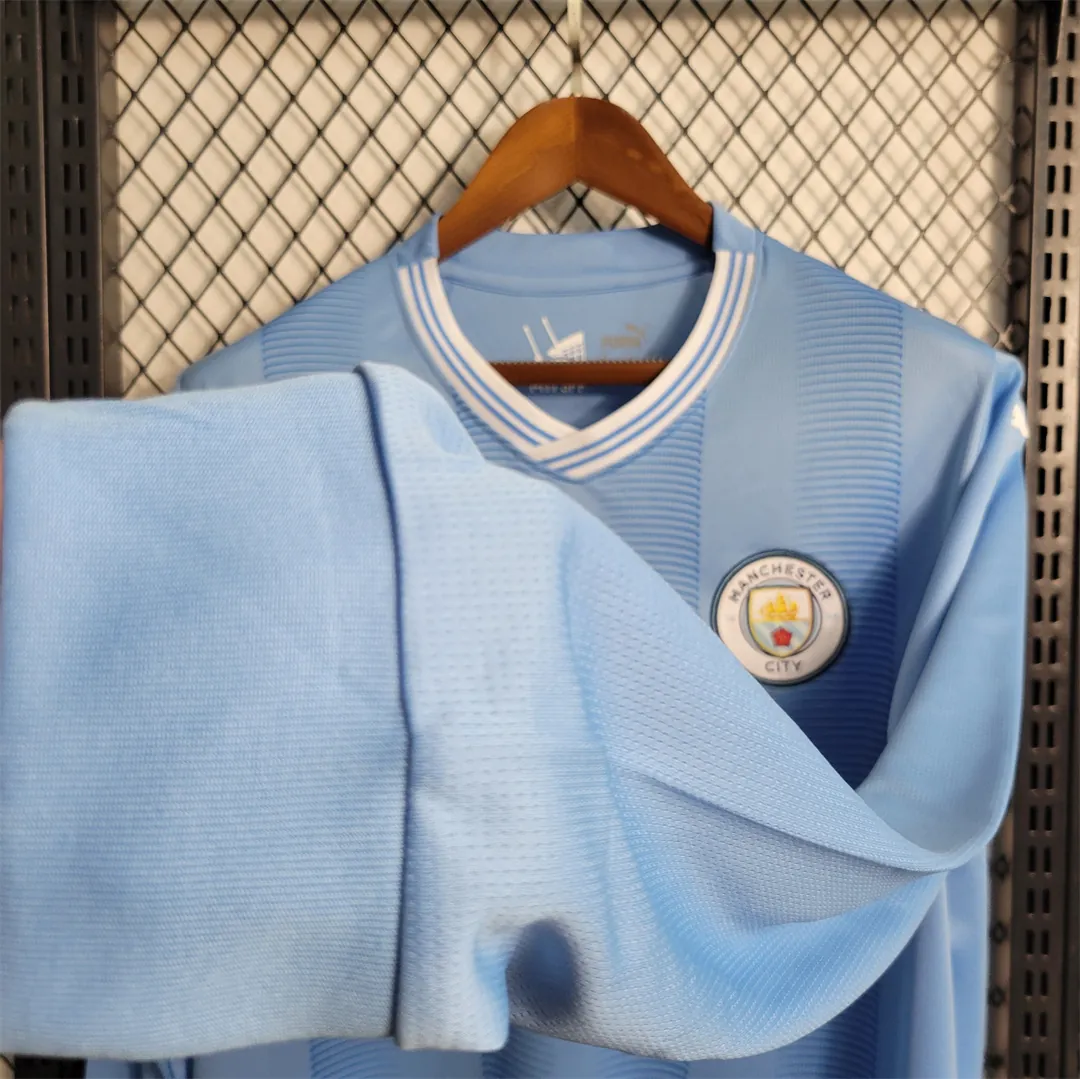 23-24 Manchester City home Long Sleeve 2