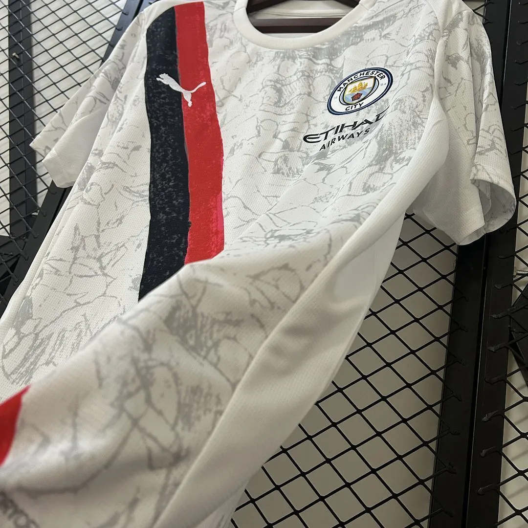 25-26 Manchester City Away Kit Soccer T-Shirt AAAAJersey Dropship Yupoo 4