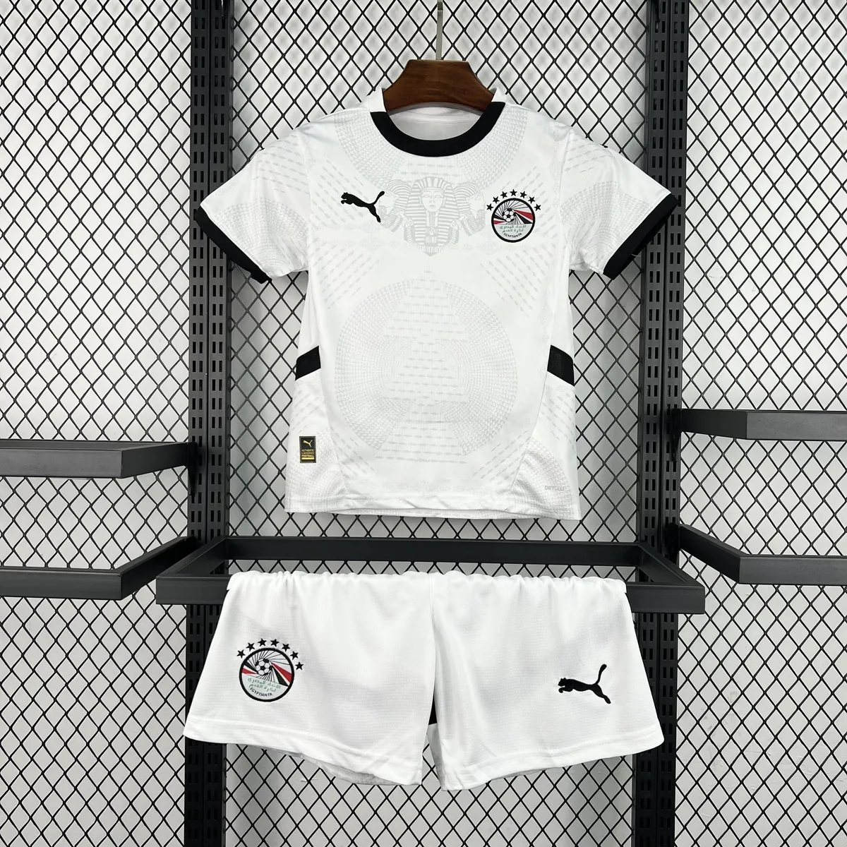 2026 World Cup Set Egypt Away Kids Kit Football Youth Apparels AAAAJersey Supply Yupoo 6 6