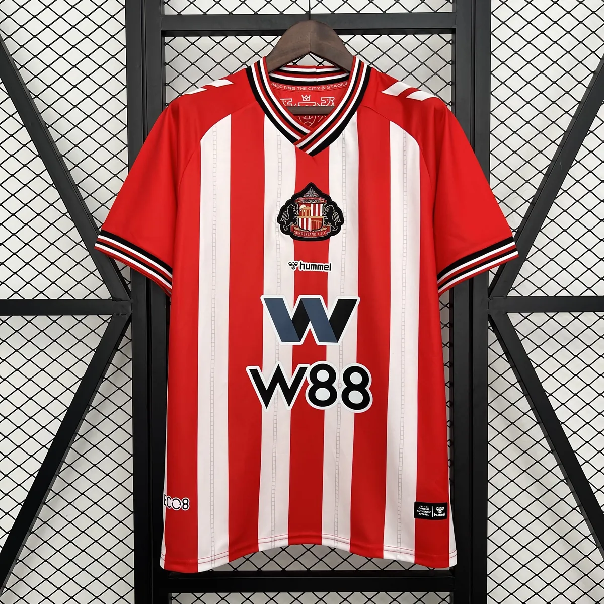 25-26 Sunderland Home Kit Football Uniform Sport AAAAJersey Supply Yupoo 8