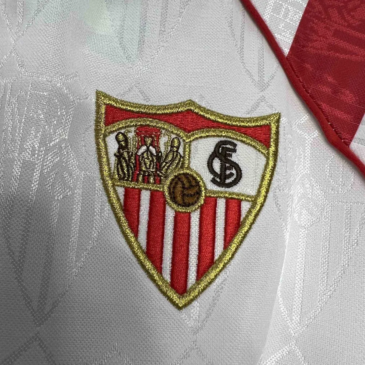 92-93 Sevilla FC Home Retro Kit Vintage Shirt AAAAJersey Supplier Yupoo 5
