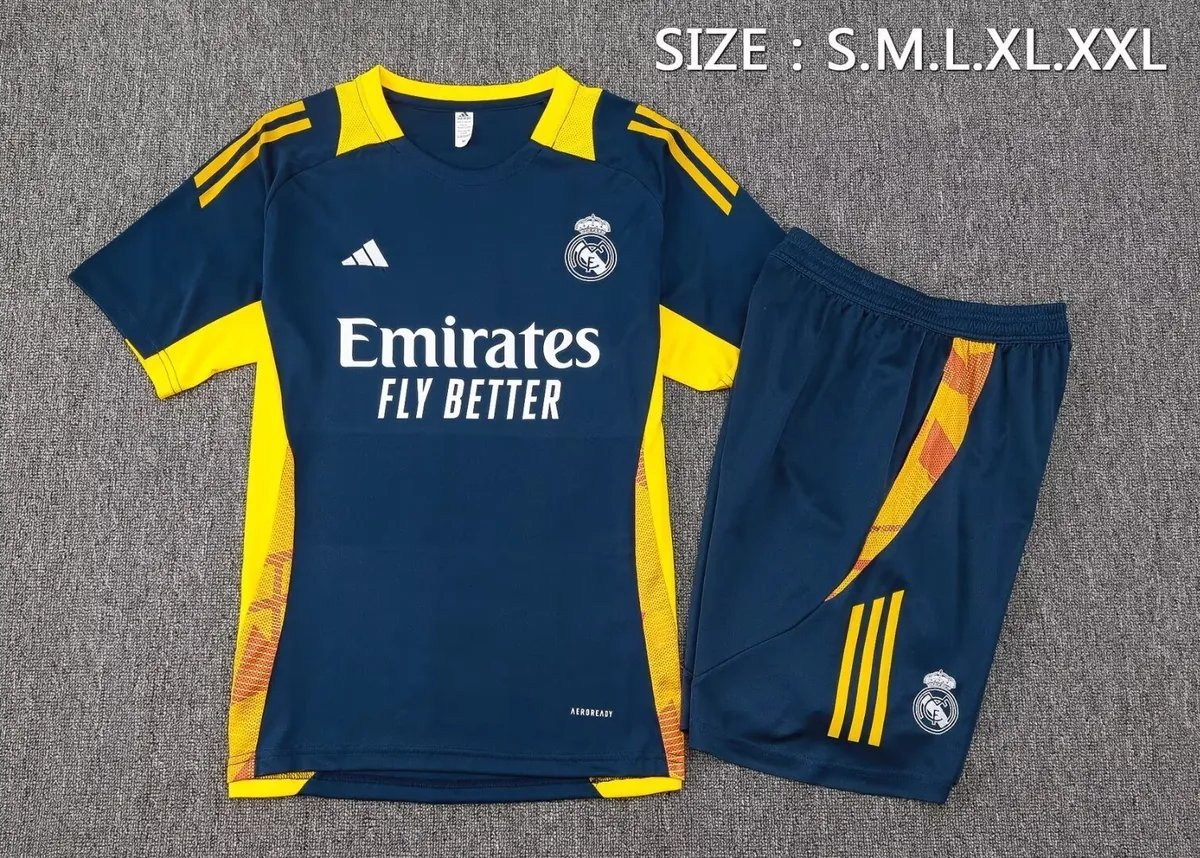 24-25 Real Madrid Training Soccer Jerseys Football Shirts 1