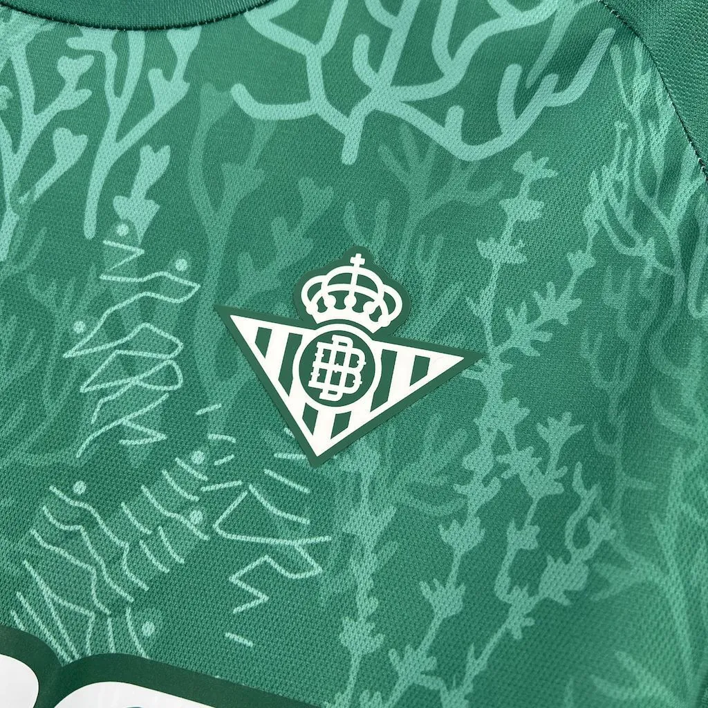 24-25 Real Betis Seaweed Theme Special Edition Shirt Football Uniforms AAAAJersey Dropship Yupo 1