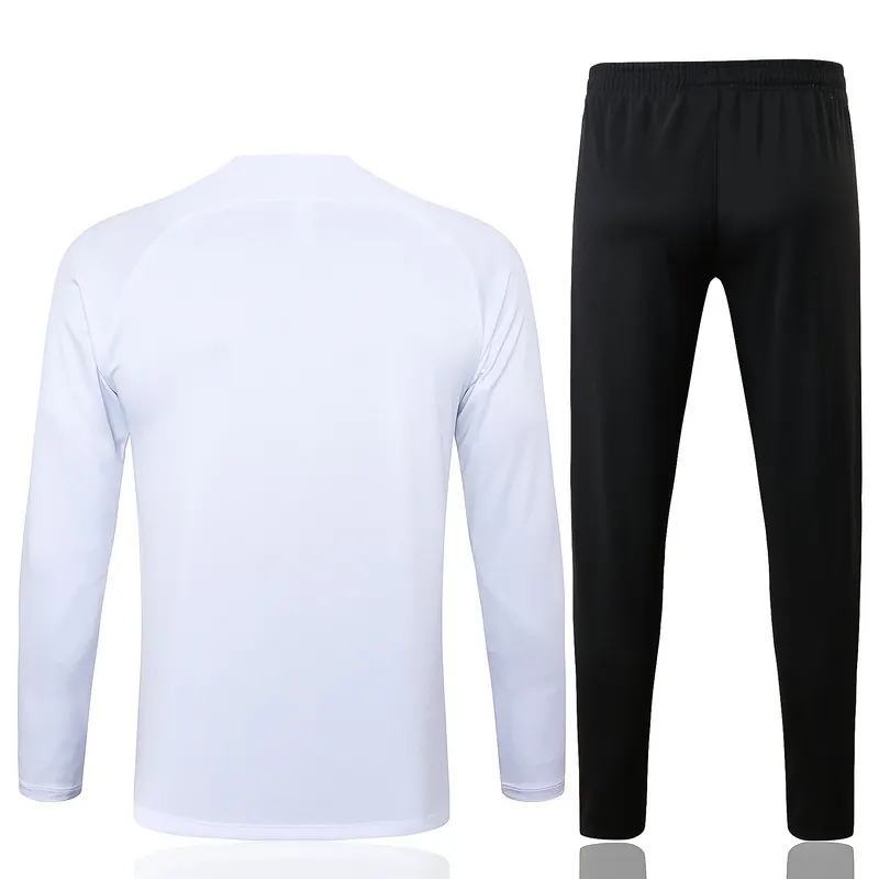 23-24 Al-Nassr Long Sleeve Kits White Training Suits Soccer Jerseys Yupoo 2