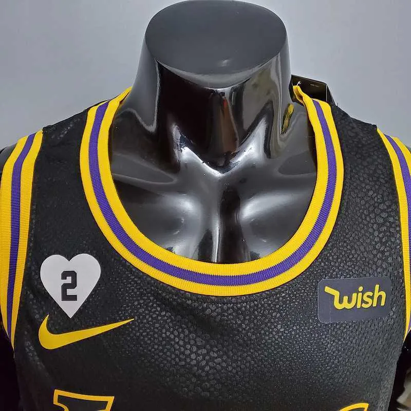 DAVIS #3 Lakers black 3