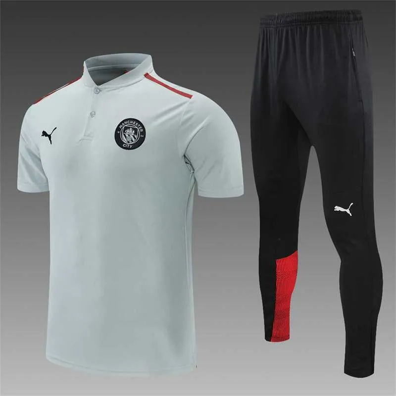 Manchester City Polo grey crew neck 22