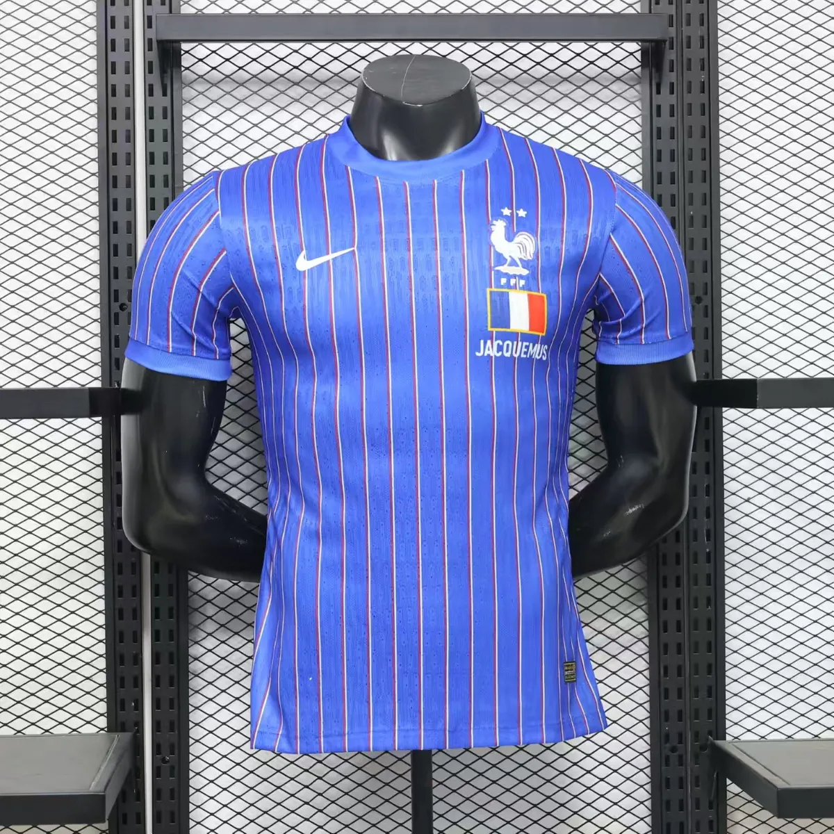 2026 France Mens Pre-Match Kit Football Player Version T-Shirt AAAAJersey Supply Yupoo 8 3