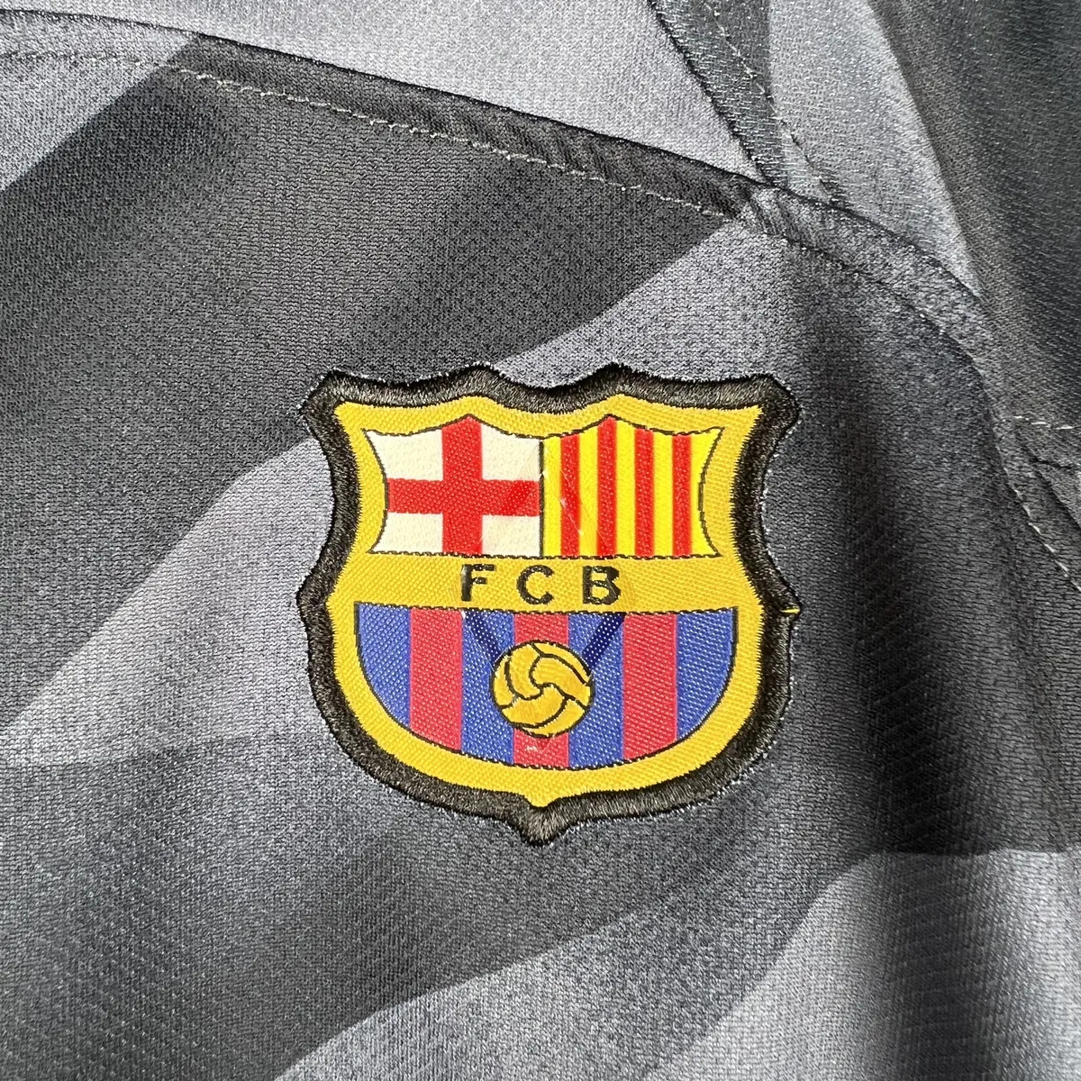 23-24 Kids Goalkeeper Barcelona Black Size 16-28 7