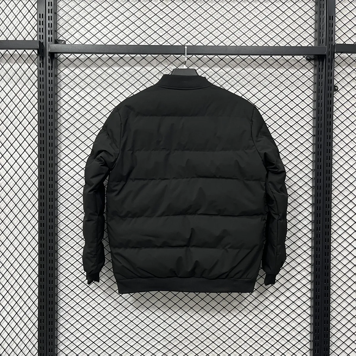 25-26 PSG Black Thermal Cotton-Padded Jacket Kit AAAAJersey Supply Yupoo 1