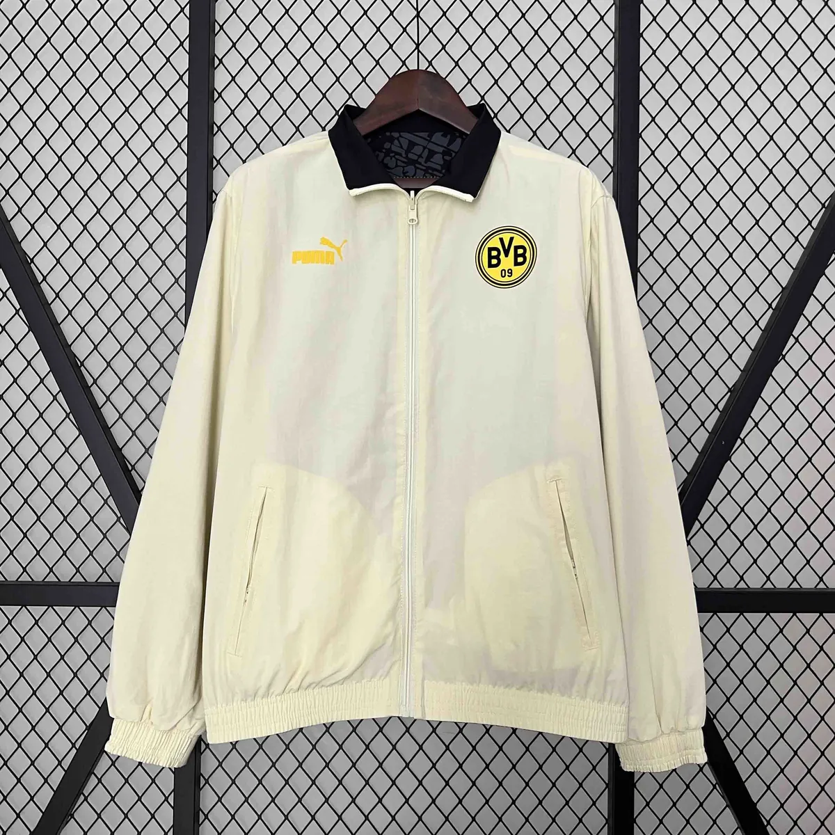 2024 Dortmund Trench Coat Reversible Windbreaker Double-Sides Jacket Sport AAAAJersey Yupoo 6