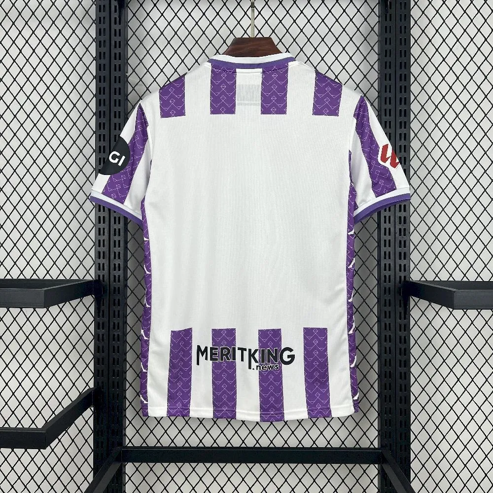 25-26 Real Valladolid Home Kit Football Apparels Sport AAAAJersey Supply Yupoo 2