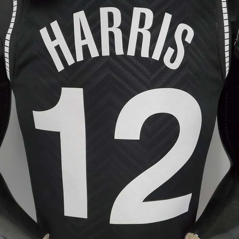 2021 HARRIS#12 Brooklyn Nets Bonus Edition Black 8