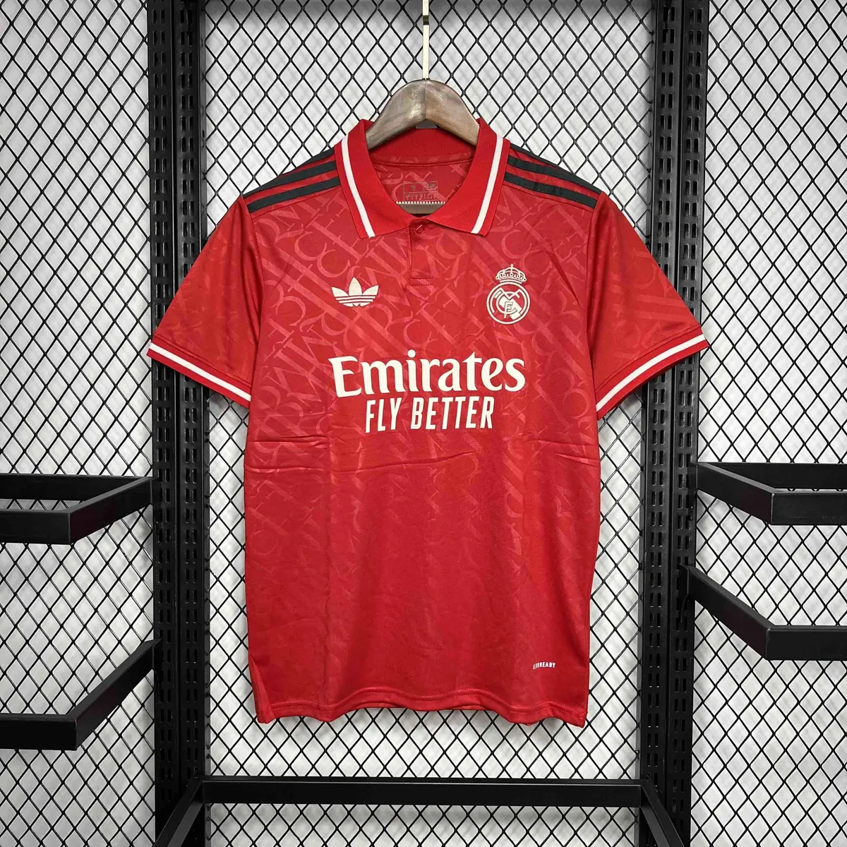 24-25 Real Madrid Red Kit Football Apparel AAAAJersey Wholesale Yupoo 6
