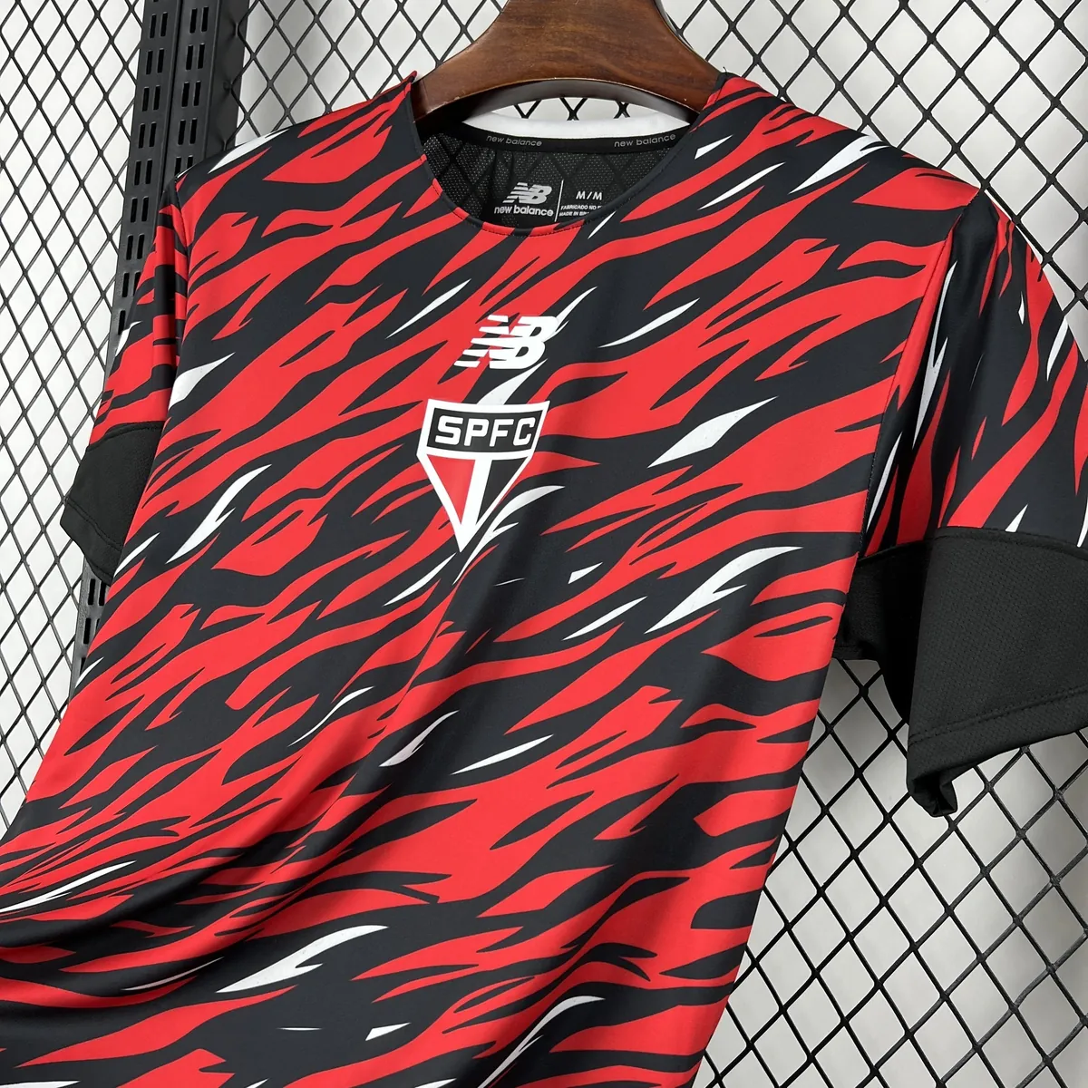 26-27 Sao Paulo Mens Pre-Match Kit Soccer Uniforms T-Shirt AAAAJersey Dropship Yupoo 6