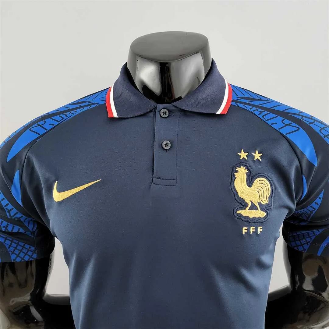 2022 France royal blue POLO 5