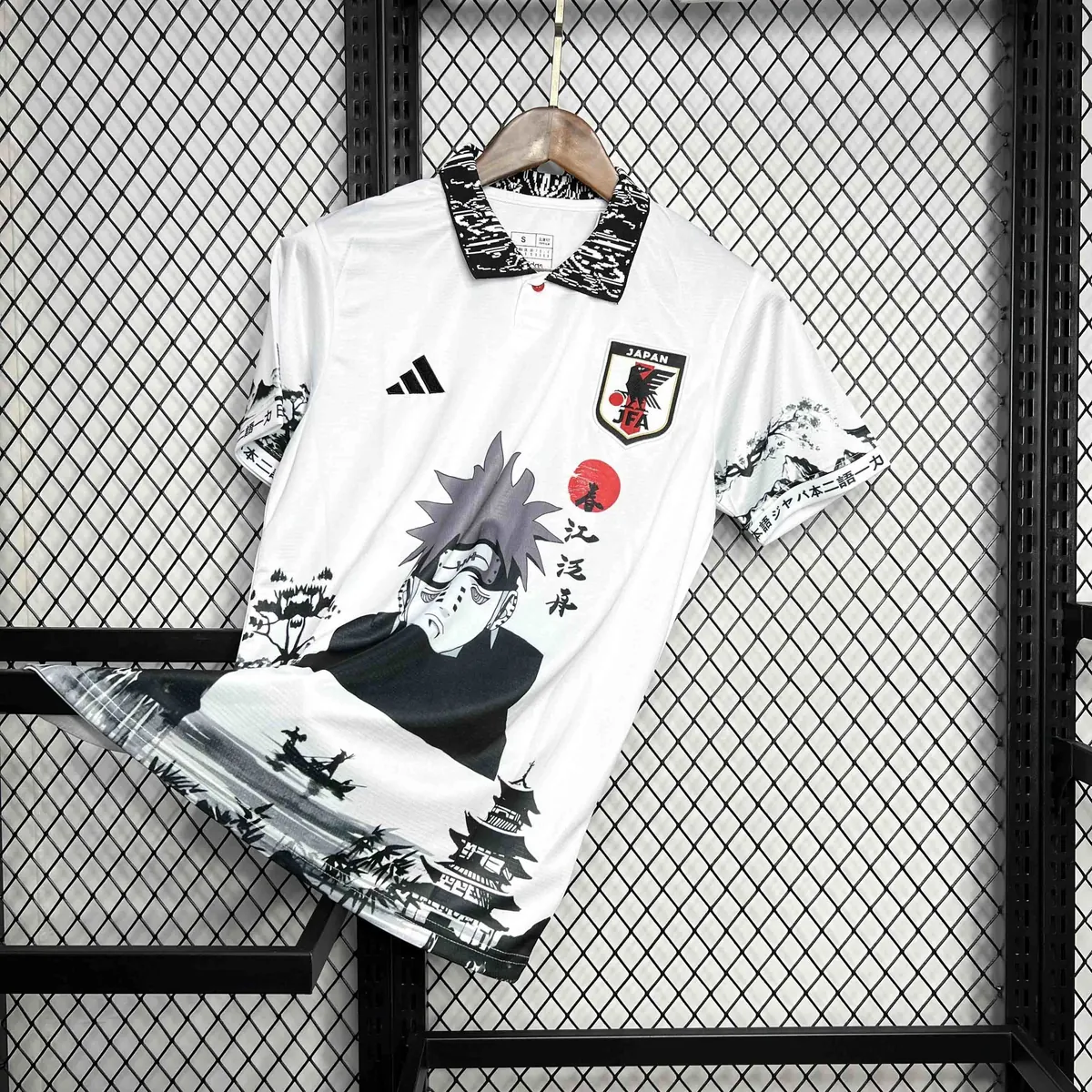 2024 Japan Naruto Akatsuki Anime White Special Edition Soccer Uniform AAAAJersey Dropshiping Yu 2