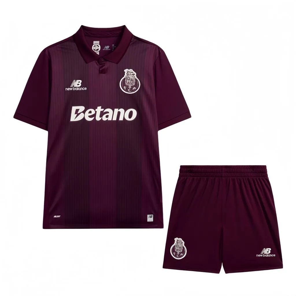 26-27 Porto Third Kid Kits Youth Football Apparels AAAAJersey Supply Yupoo 3 1