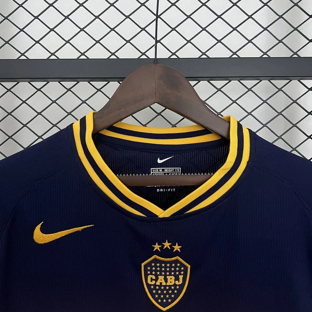 06-07 Boca Juniors Home Retro Kit Vintage Shirt AAAAJersey Dropship Yupoo 6