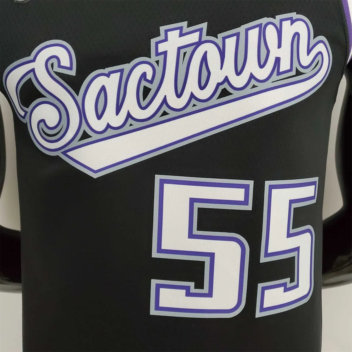 2022 Season Williams#55 Kings City Edition Black NBA Jersey 6