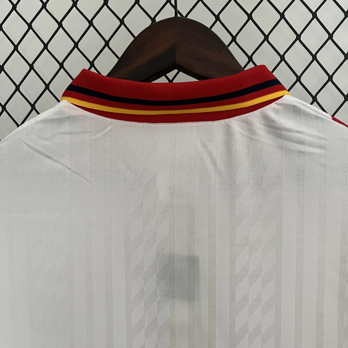 1994 Spain away white retro jersey 3