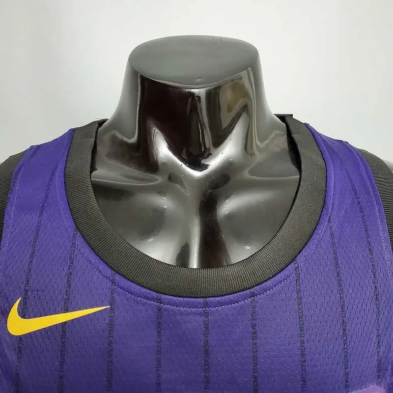 James #23 Lakers Round neck purple 5