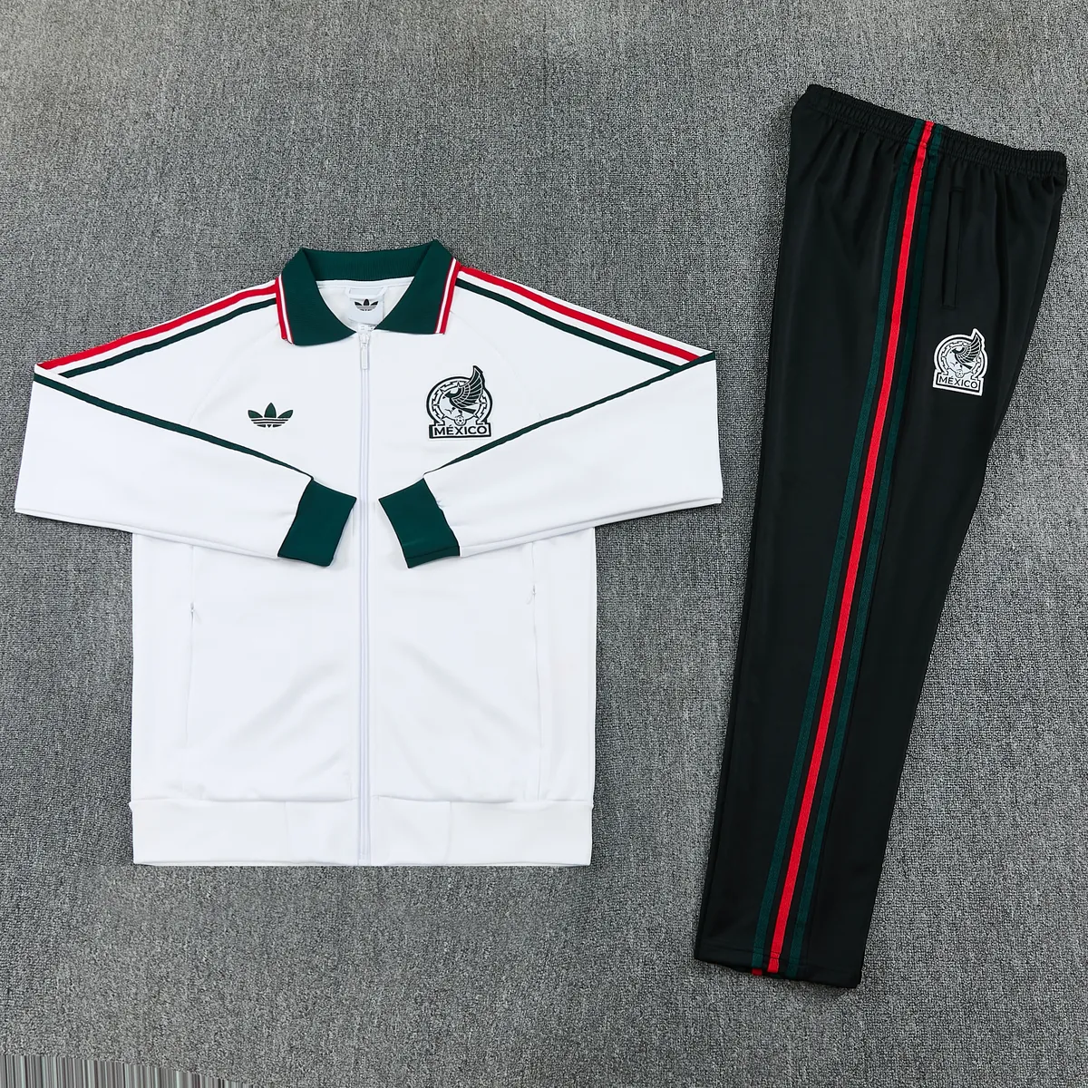 2026 Mexico Mens Kit Full Zipper Jacket Football Tracksuit Yupoo 4 3
