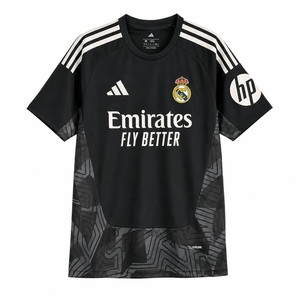26-27 Real Madrid Mens Goalkeeper Kit Football T-Shirt AAAAJersey Supply Yupoo 9 5