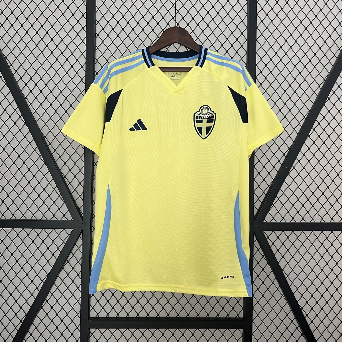 2024 Sweden Home Kit Football Uniform AAAAJersey Supplier Yupoo 9