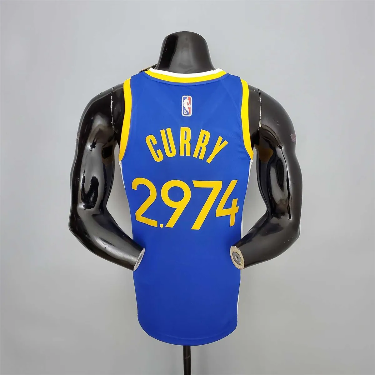 75th Anniversary Curry #2974 Warriors Blue 2