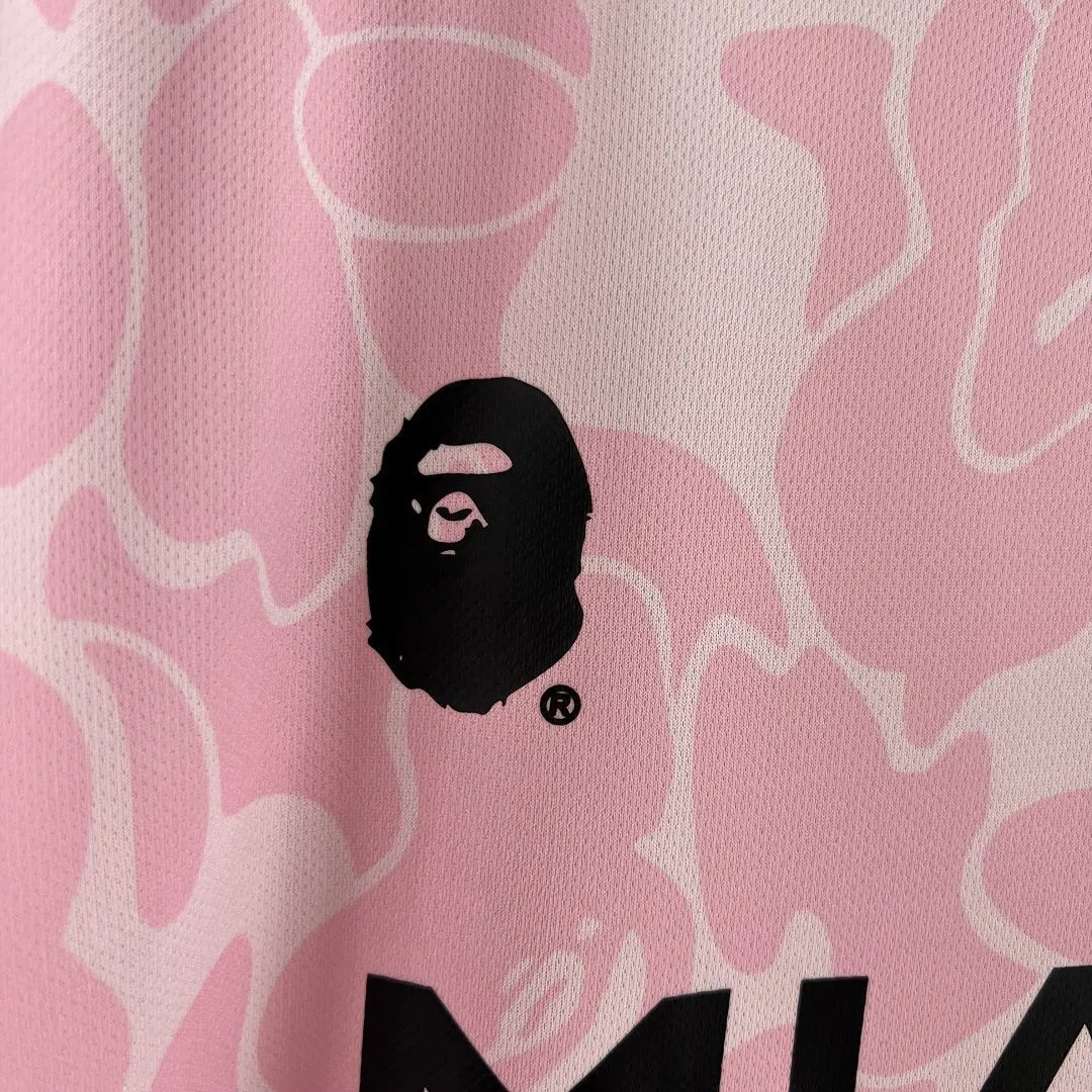 23-24 Inter Miami Limited Gris Pink Shirt Joint Edition Kit Soccer Jerseys Yupoo 7