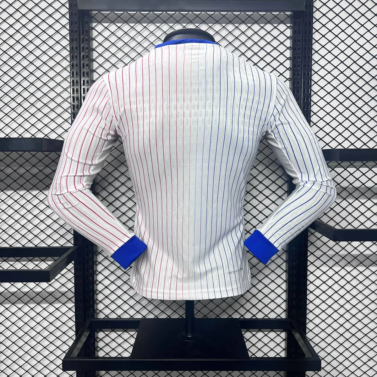 2024 France Away Long Sleeve Kit Player Version Shirt Jerseys Supllier Yupoo 6