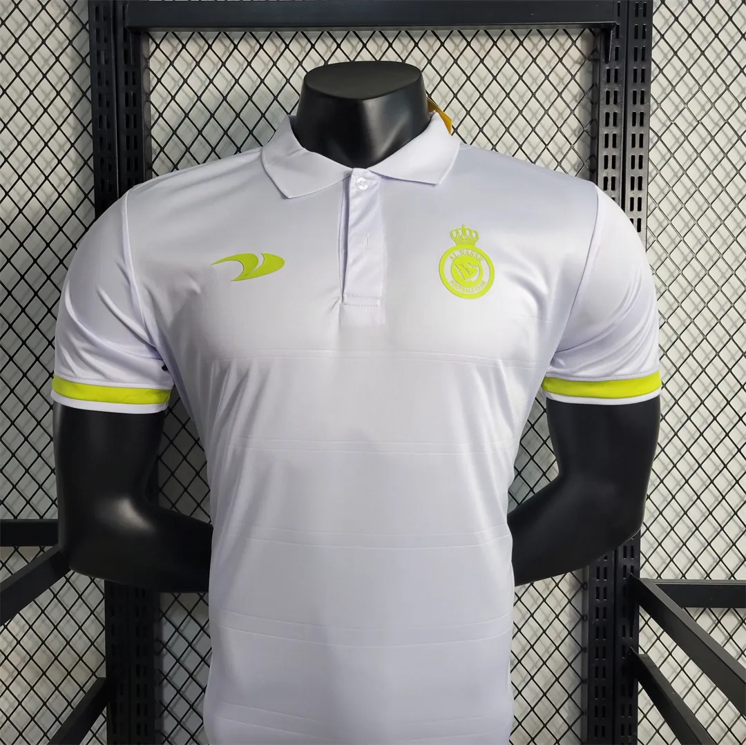 23-24 Saudi Al-Nassr white POLO 2