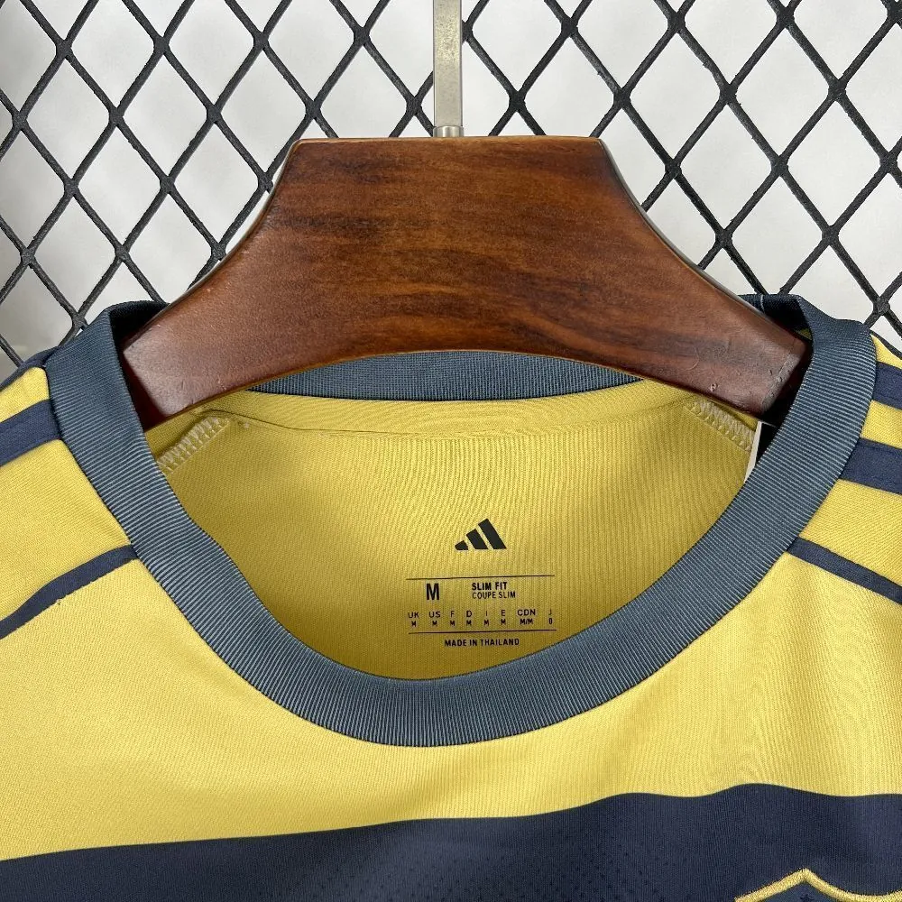 25-26 Boca Away Kit Football T-Shirt AAAAJersey Supply Yupoo 1