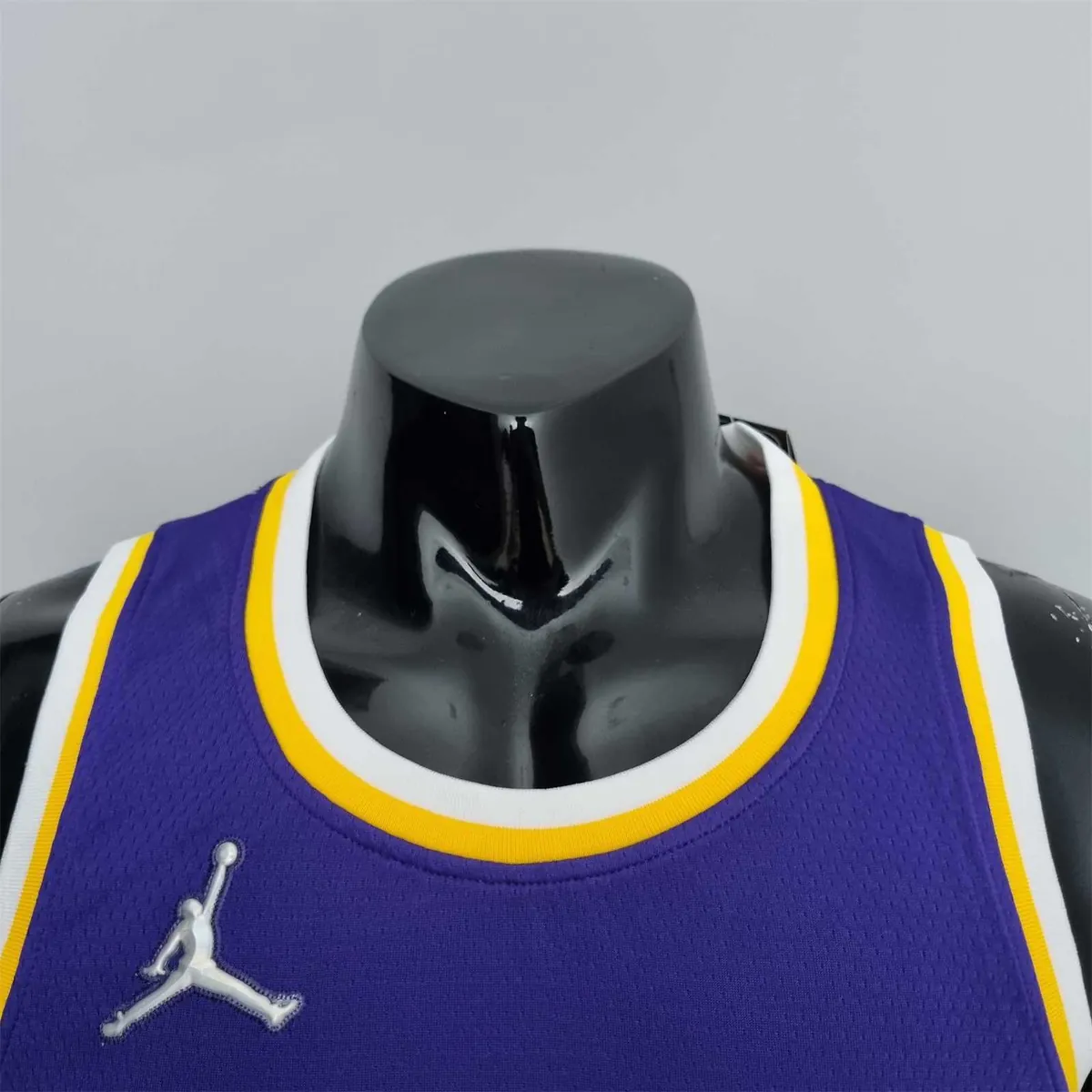 75th Anniversary Anthony #7 Los Angeles Lakers Jordan Purple NBA Jersey 8