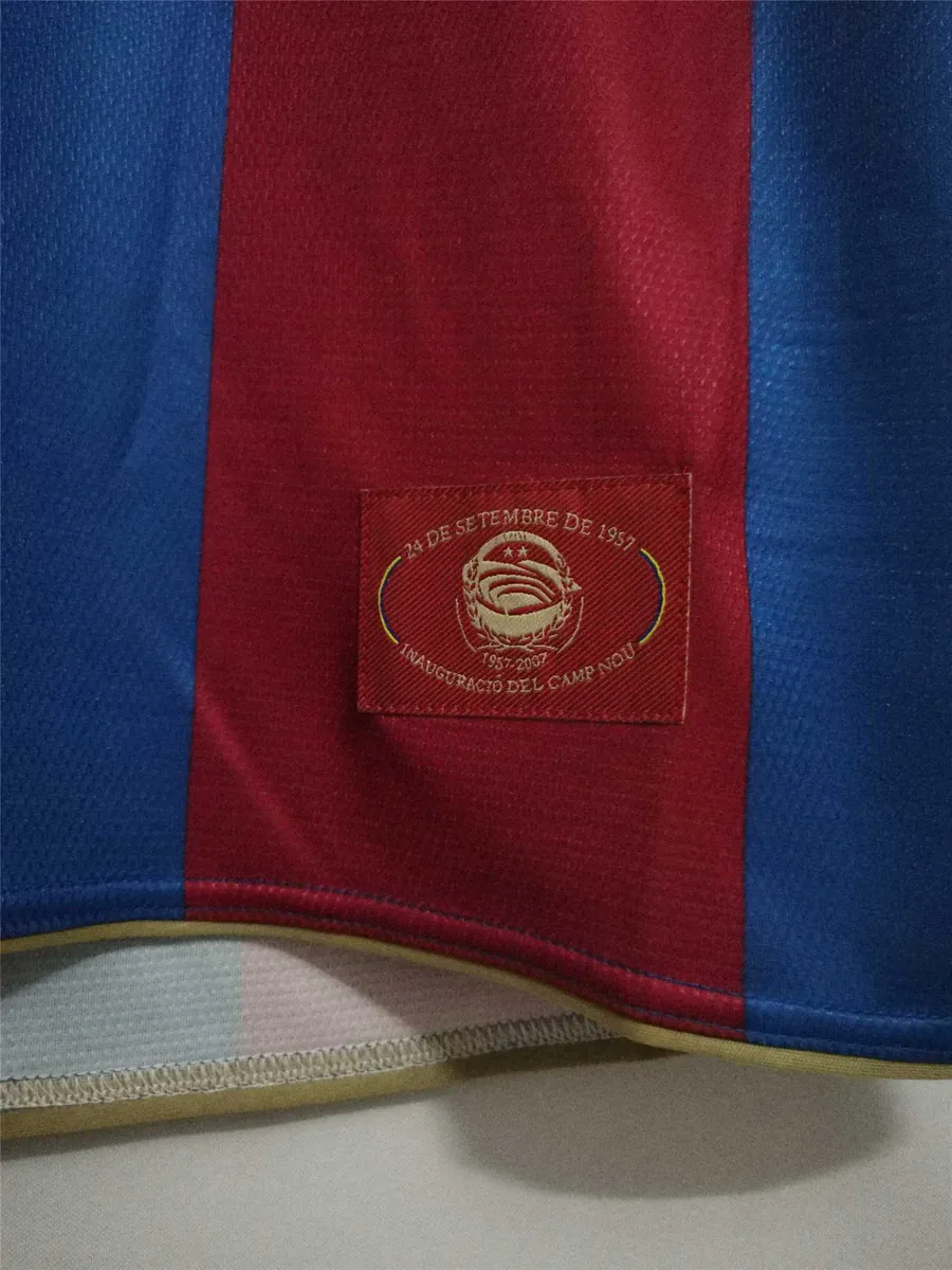 07-08 Barcelona home long sleeves 8
