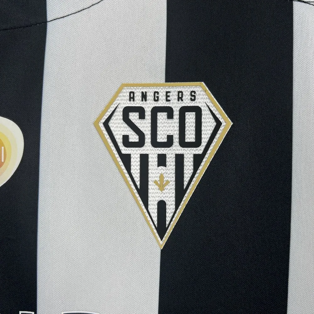 25-26 Angers Home ete Shirt Football Apparels Sino AAAAJersey Supply Yupoo 5