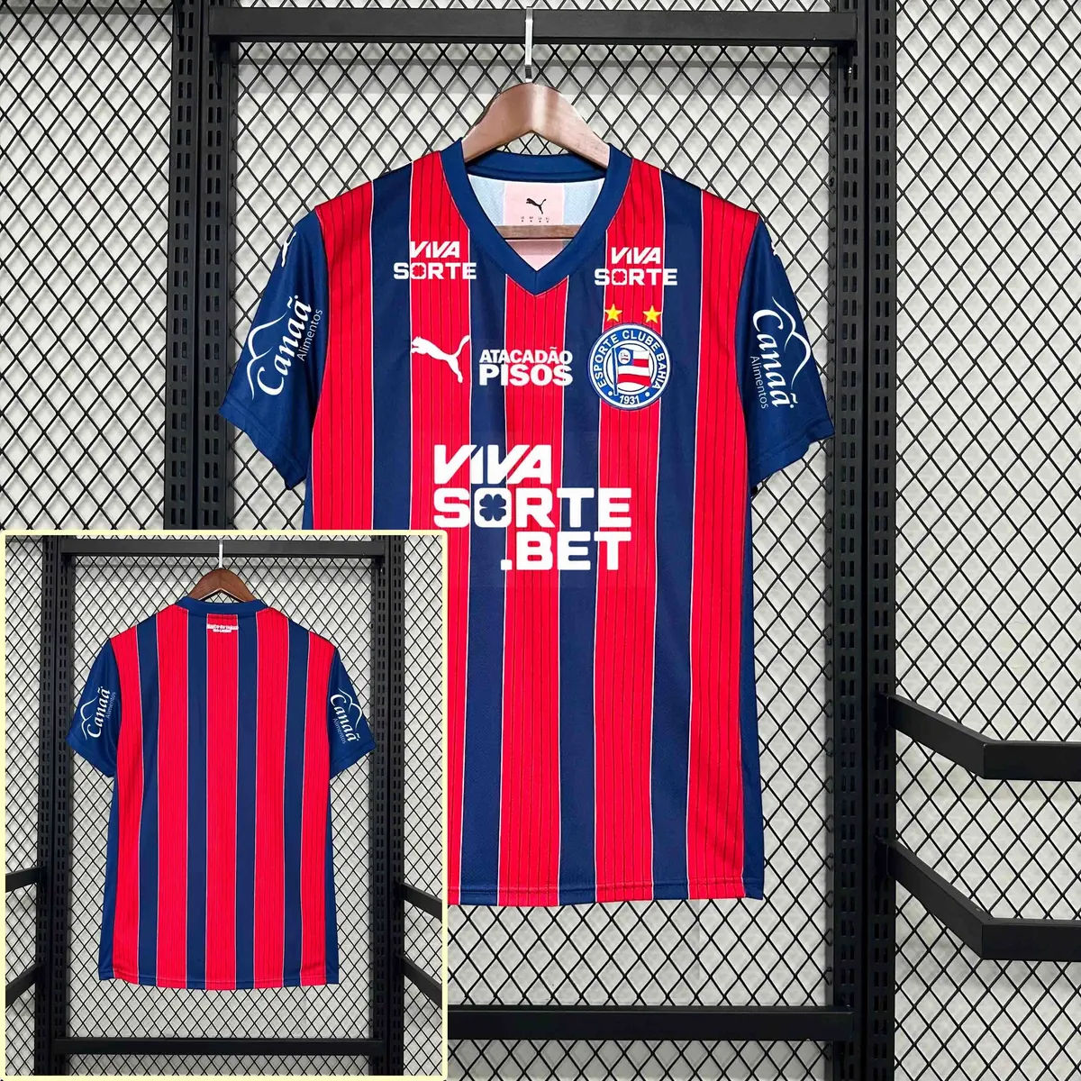 25-26 All Sponsors Bahia Away Kit Soccer AAAAJersey Yupoo S-2XL 1