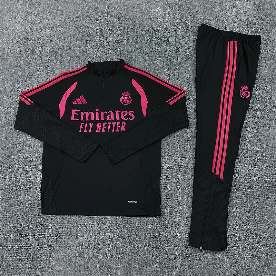 26-27 Real Madrid Mens Kit Football Aldult Training Long Sleeve Suit Yupoo 9 4