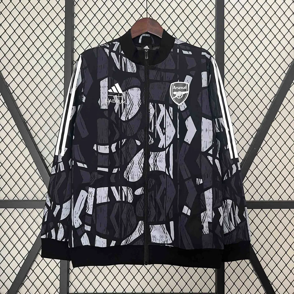 24-25 Arsenal Trench Coat Reversible Windbreaker Double-Sides Jacket AAAAJersey Supplier Yupoo 4