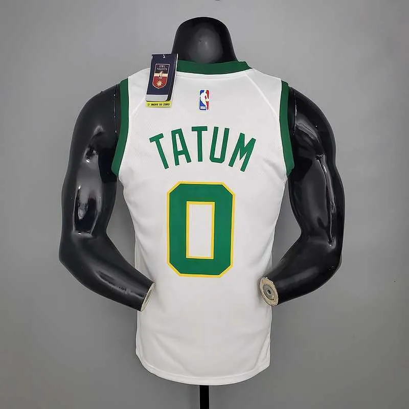TATUM #0 Celtics White Platinum Limited 8