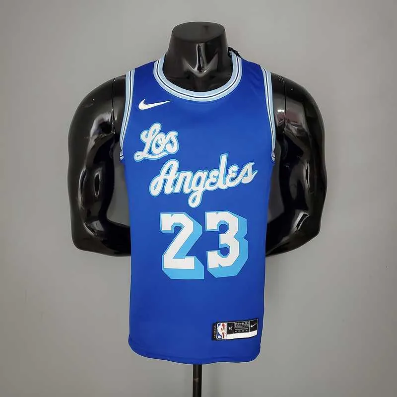 2021 James #23 Lakers Retro Blue 8