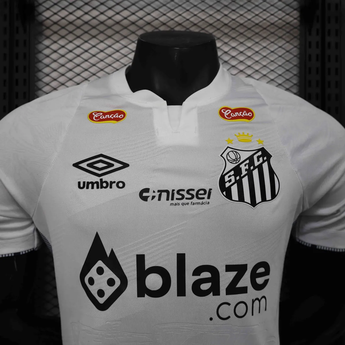 24-25 Santos Home All Sponsor Kit Player Version Shirt AAAAJersey Supplier Yupoo 6