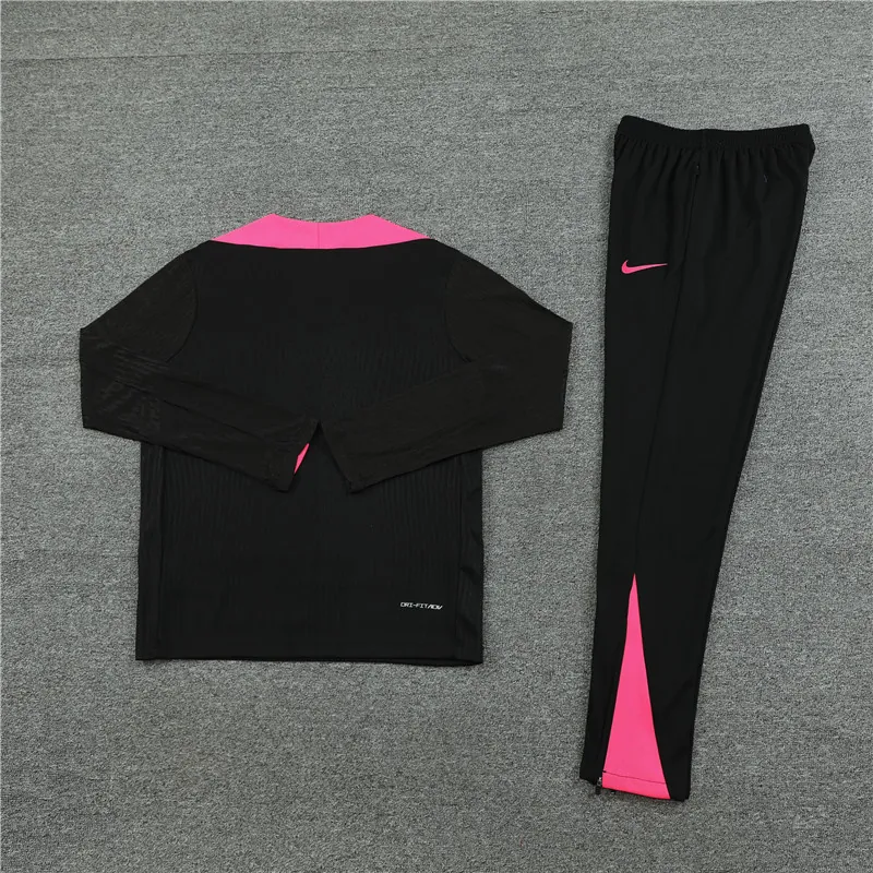 24-25 Chelsea Long Sleeve Tracksuit Black Training Suits Football Replicas Yupoo 3