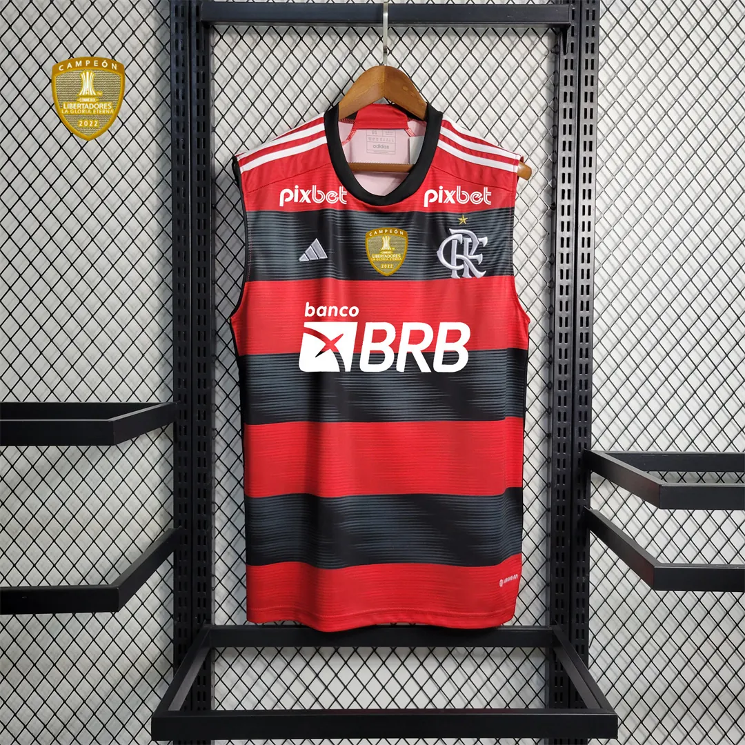 23-24 Flamengo home Tank Top 12