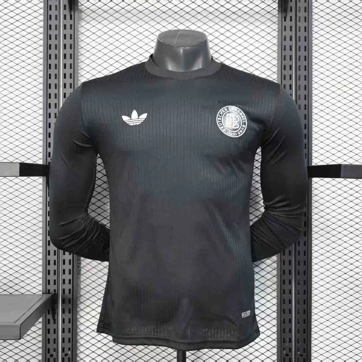 2025 Germany 125th Anniversary Black Long Sleeve Kit Player Version Shirt AAAAJersey Supply Yup 2