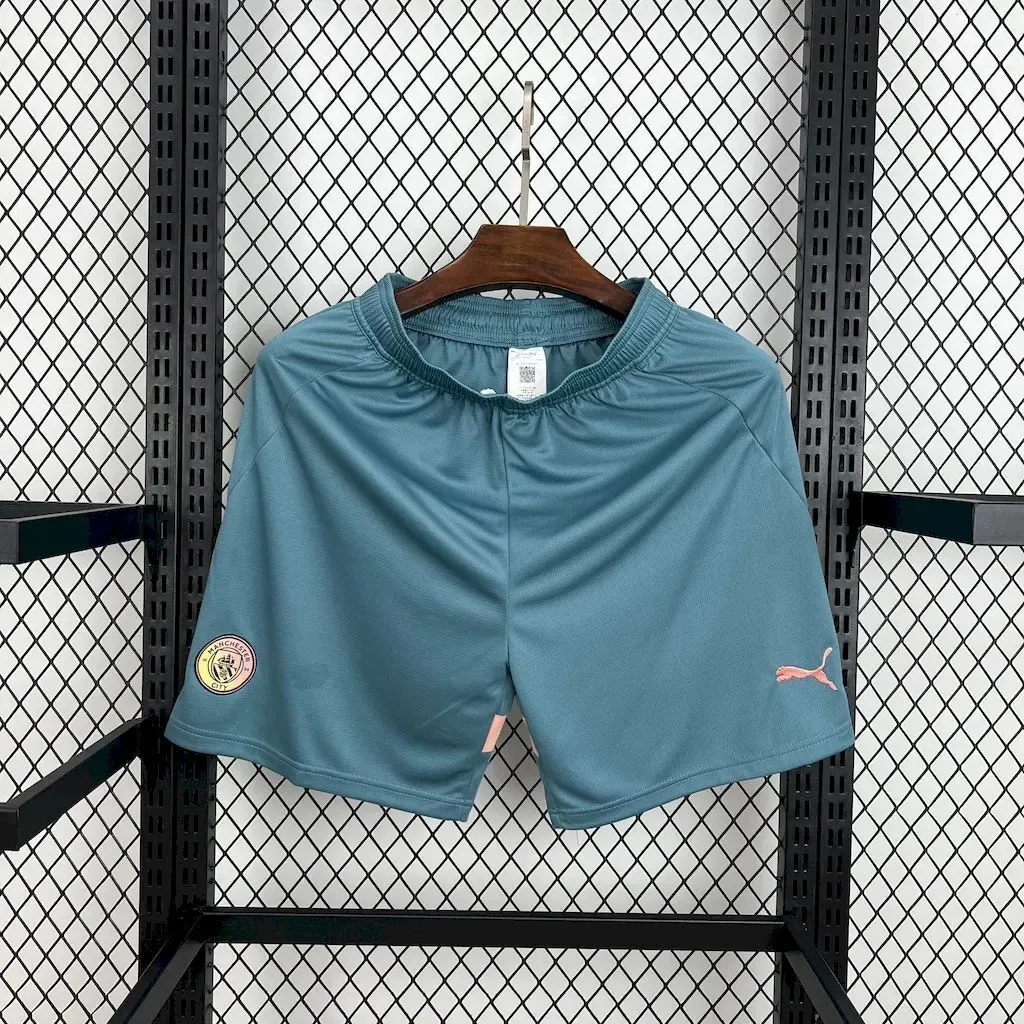 24-25 Manchester City Fourth Shorts Football Trousers AAAAJersey Supplier Yupoo 4